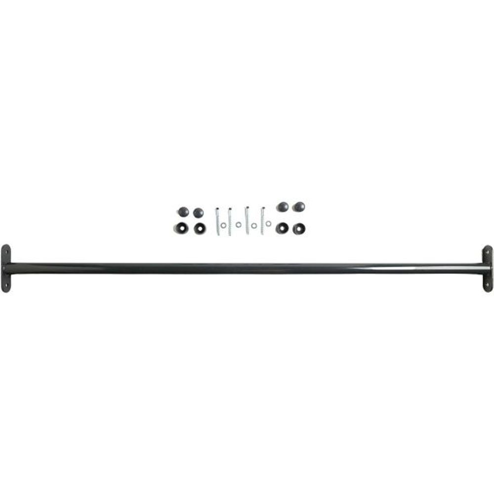 Barre gymnastique thermolaqué avec fixations 125 cm