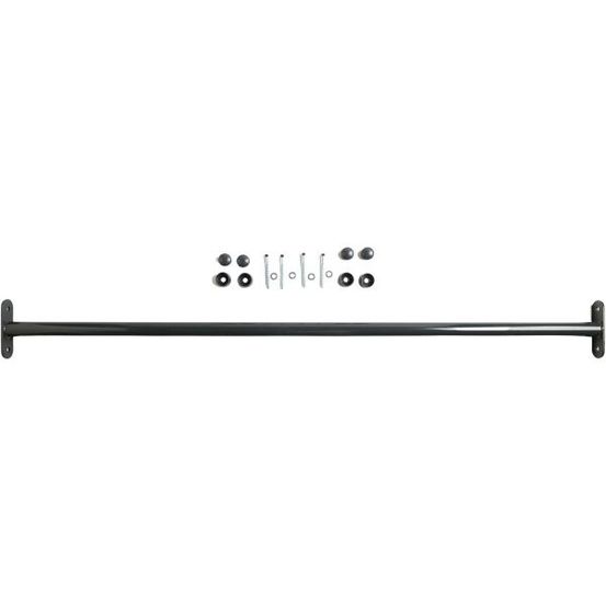 Barre gymnastique thermolaqué avec fixations 125 cm