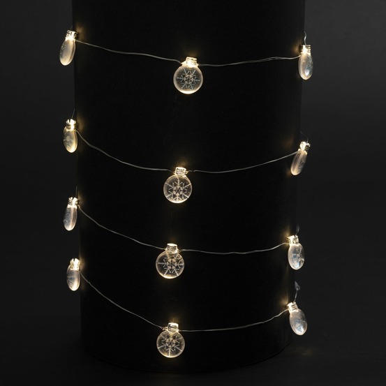 Guirlande de noël lumineuse ampoule xmas