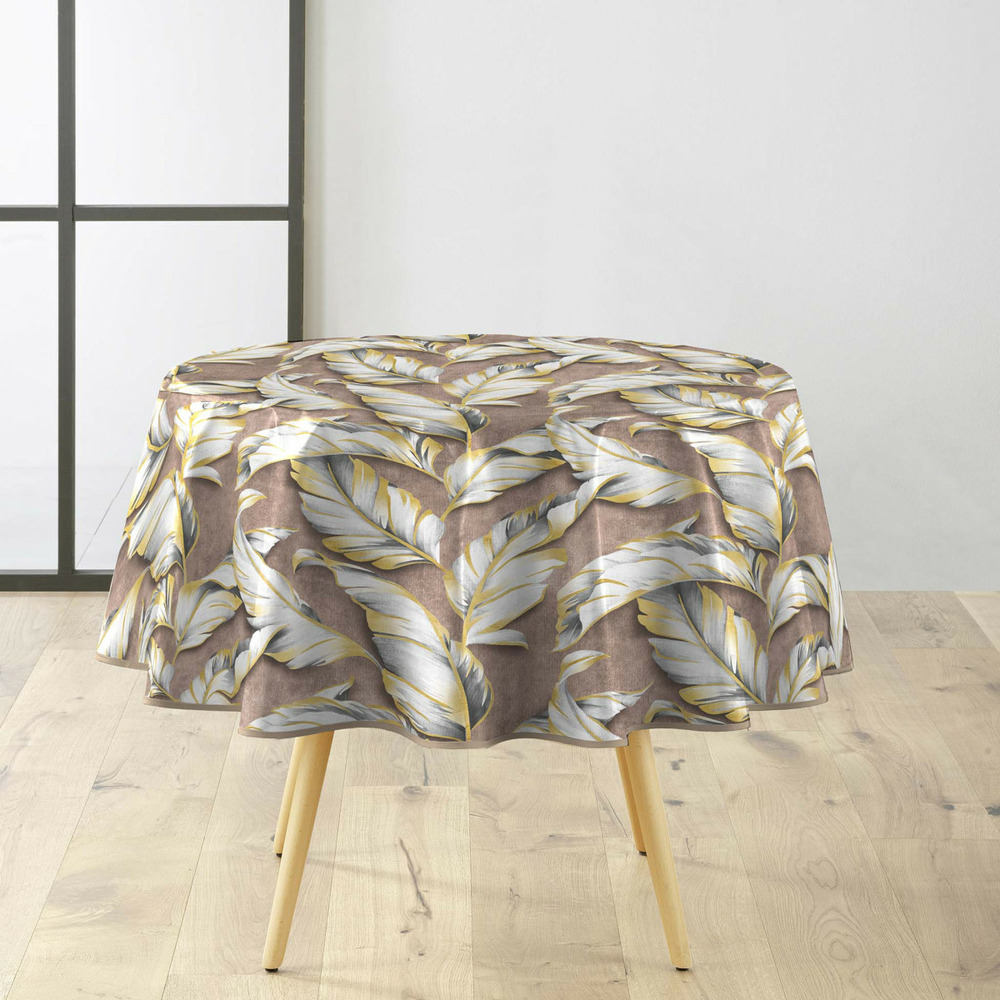 Nappe toile cirée ronde 