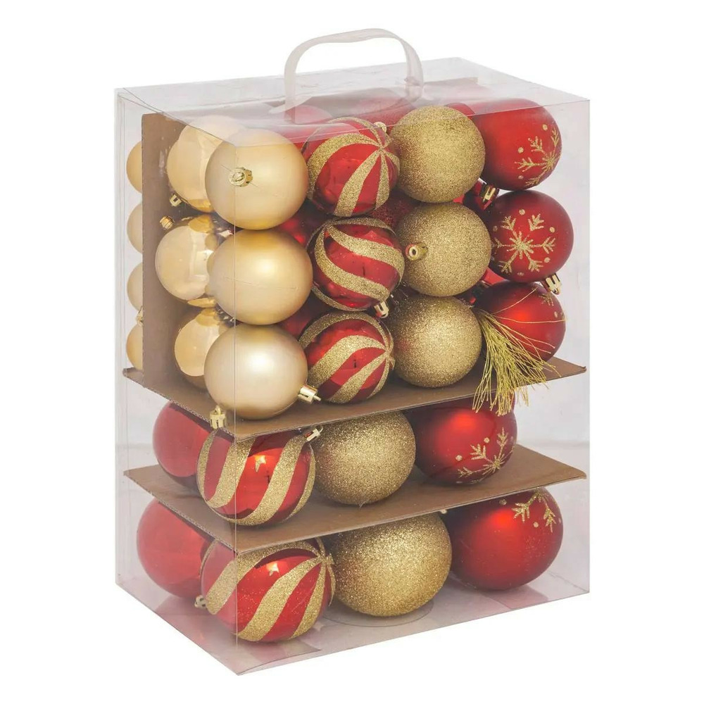 Lot de 60 boules de noël 