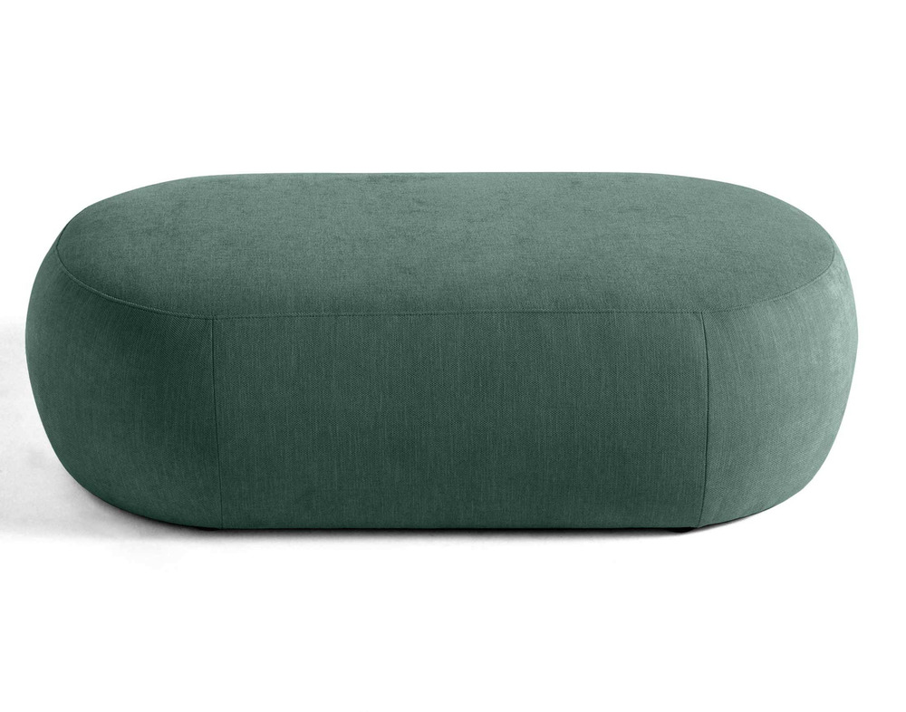 Santorini - pouf modulable - en tissu texturé