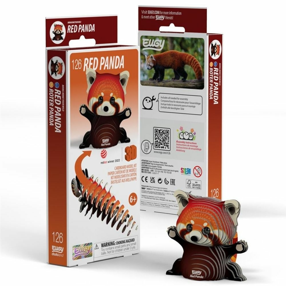 Panda roux – eugy 3d