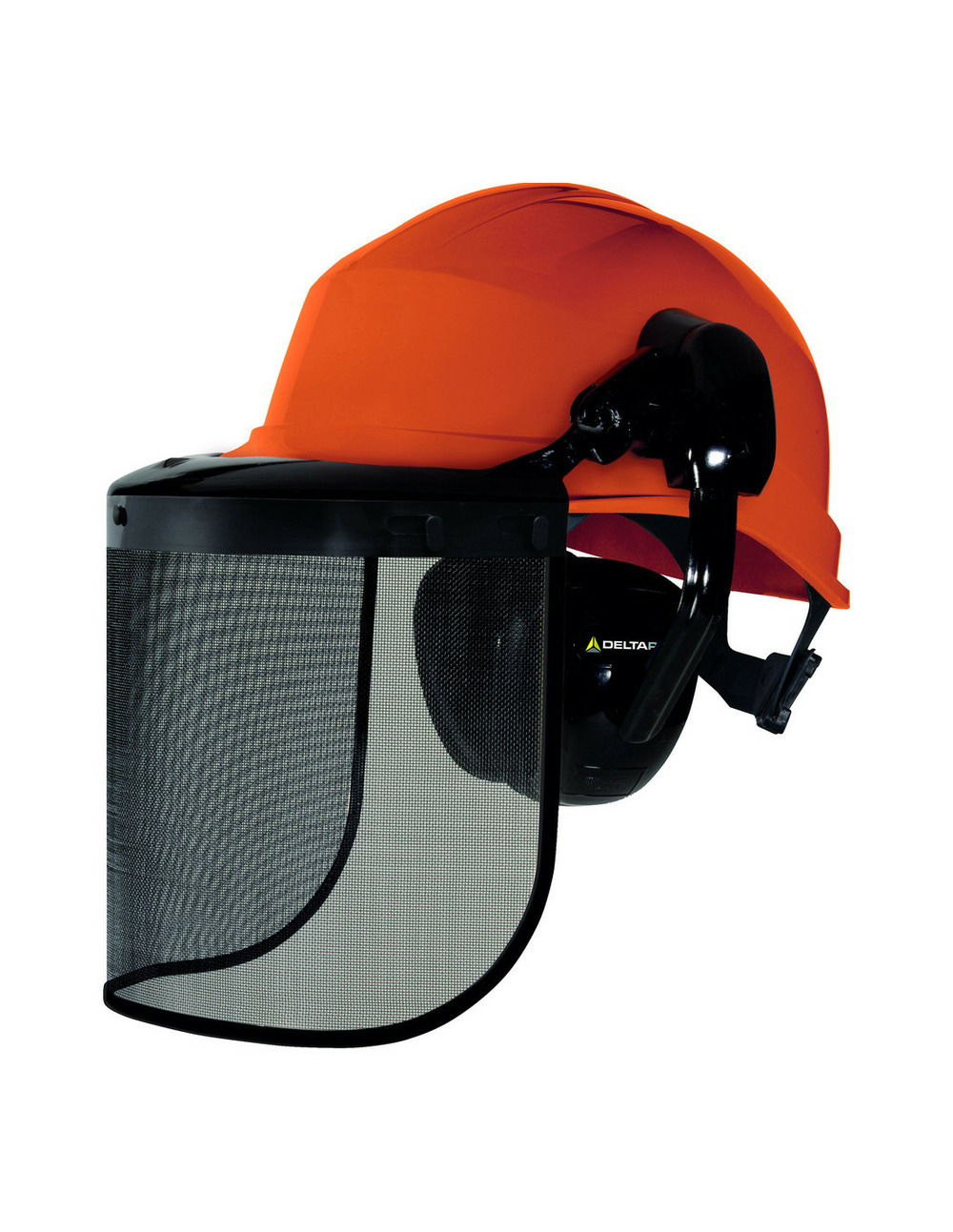 Casque forestier3 orange - delta plus