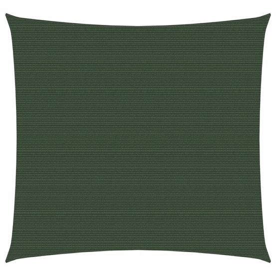 Voile d'ombrage 160 g/m² vert foncé 2 x 2 m pehd