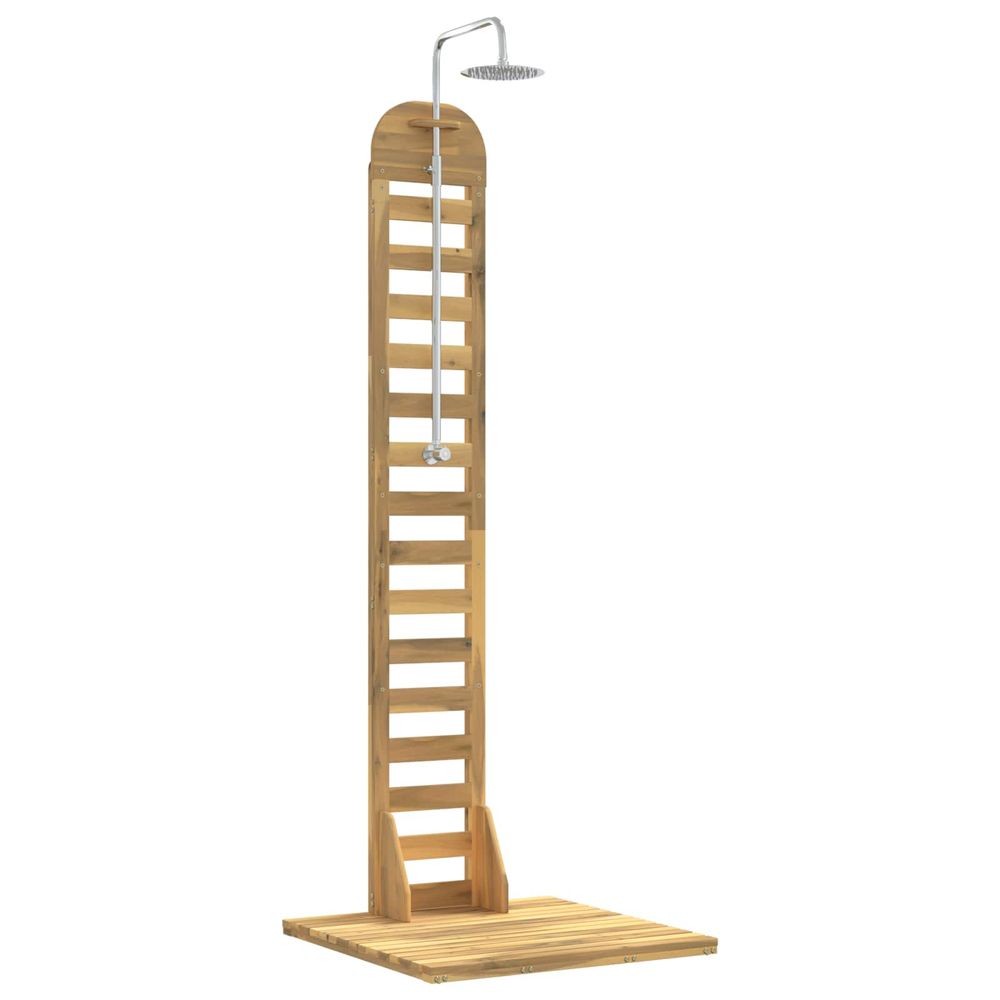 Douche d'extérieur 225 cm blanc