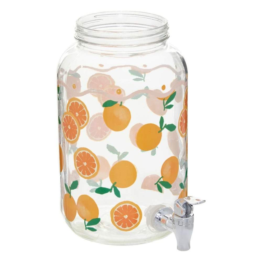 Distributeur de boisson fruity jaune