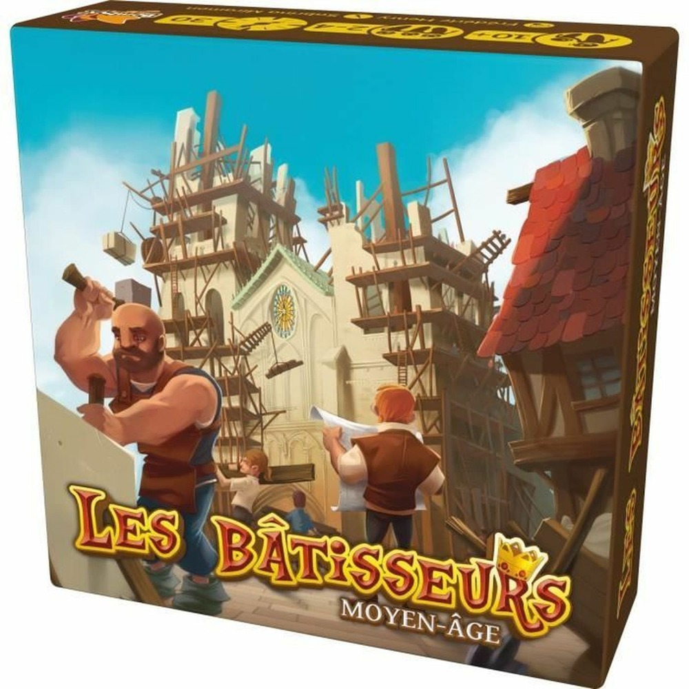 Bâtisseurs (les) : moyen âge - asmodee - jeu d'ambiance
