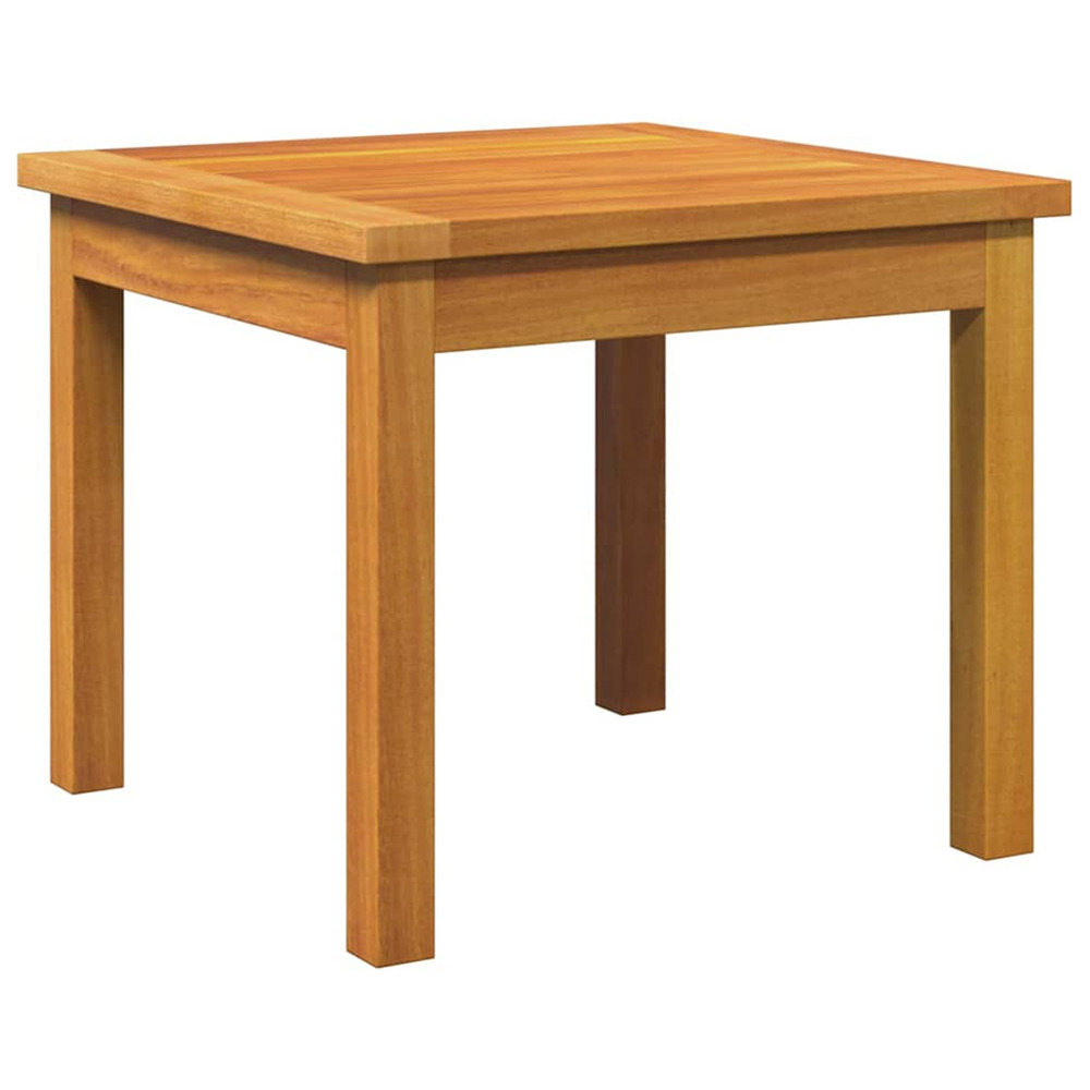 Table d'appoint marron bois d'acacia massif