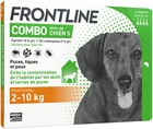 Combo chien antiparasitaire  chien 4 pipettes de 5 à 10kg  s