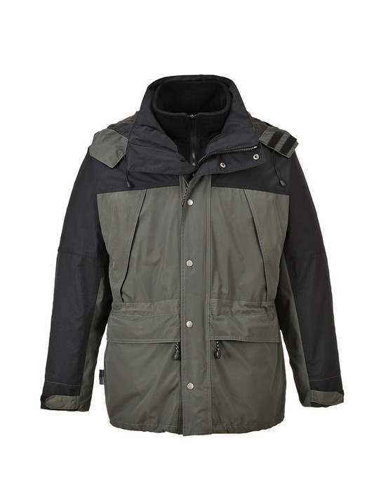 Veste respirante orkney 3 en 1 couleur : gris taille 4xl - portwest