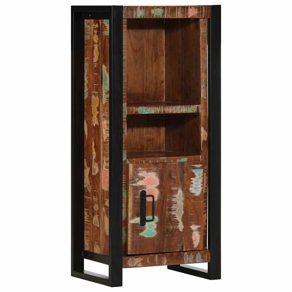 Armoire de salle de bain 40x30x90 cm bois massif récupération