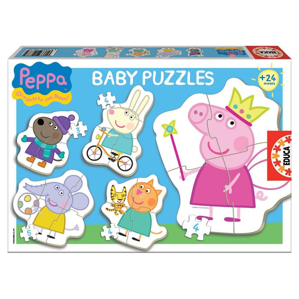Baby puzzles peppa pig a partir de 24 mois