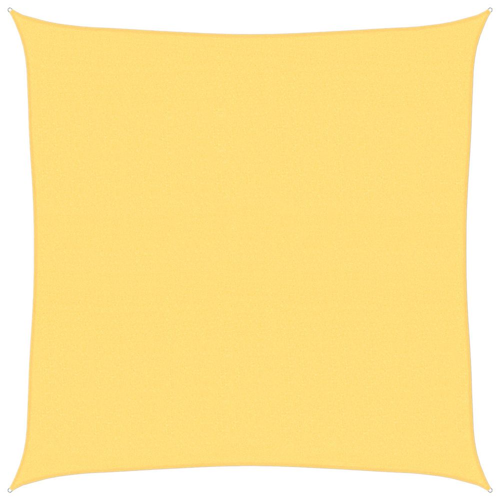 Voile d'ombrage 160 g/m² beige 4,5x4,5 m pehd