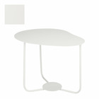 Mica decorations table d'appoint bijzettafel - 55x41x40 cm - le fer - blanc