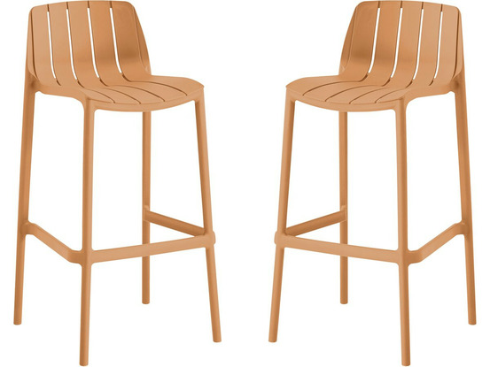 Lot de 2 chaises empilables