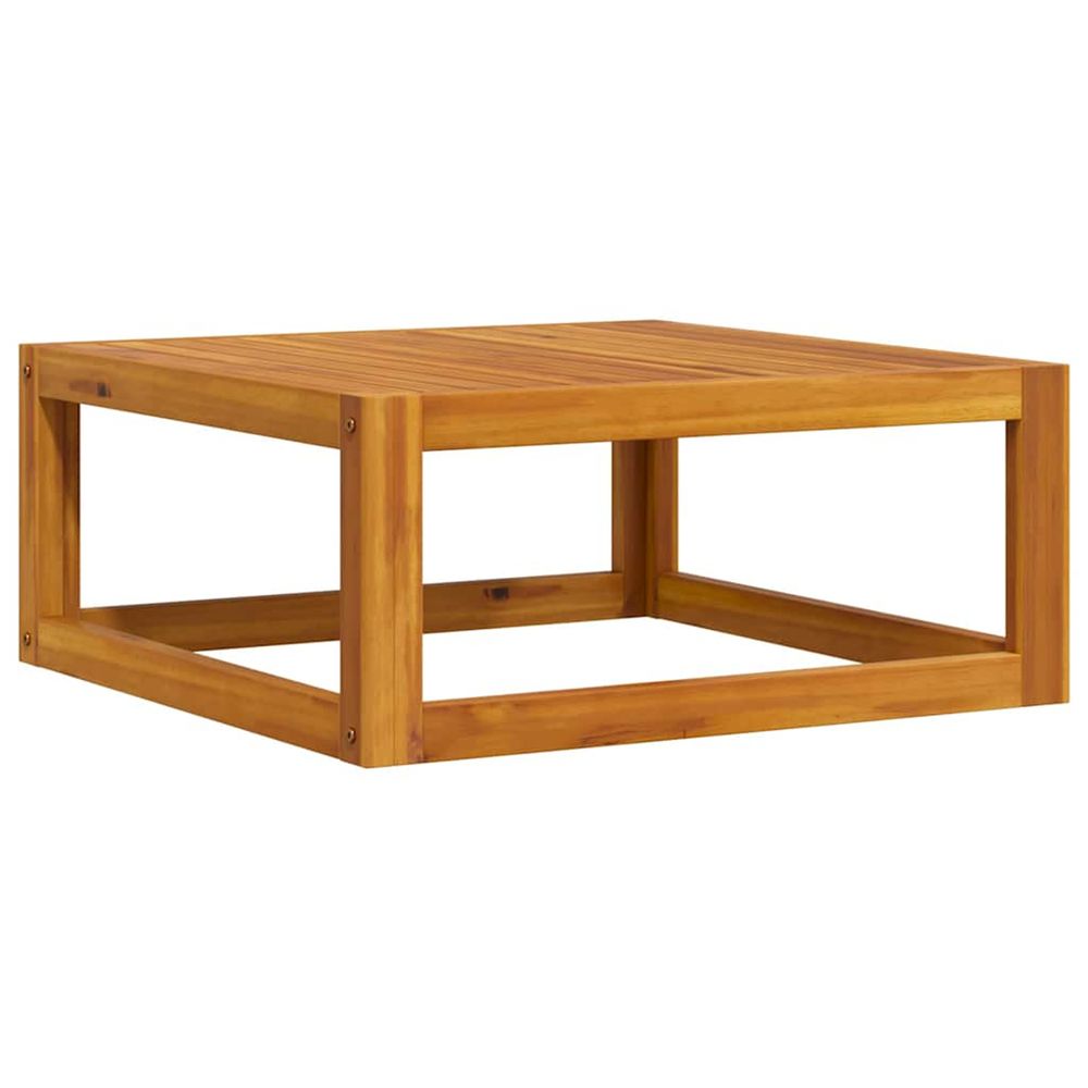 Table basse 68x68x29 cm bois d'acacia solide