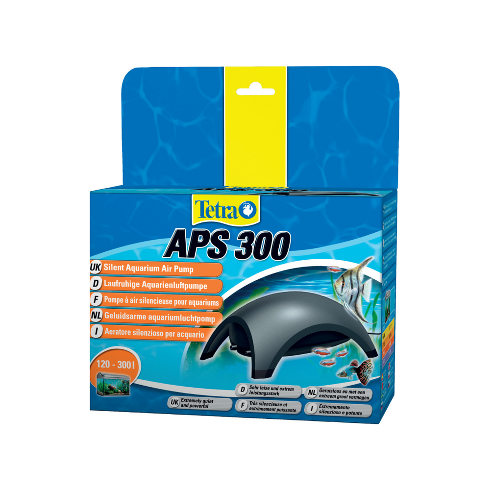 Pompe à air silencieuse pour aquariums aps 300 | 120 - 300 litres