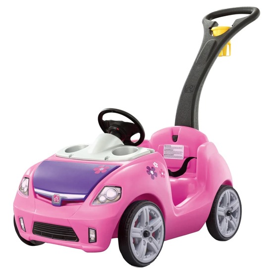 Voiture à pousser pour enfants whisper ride ii rose
