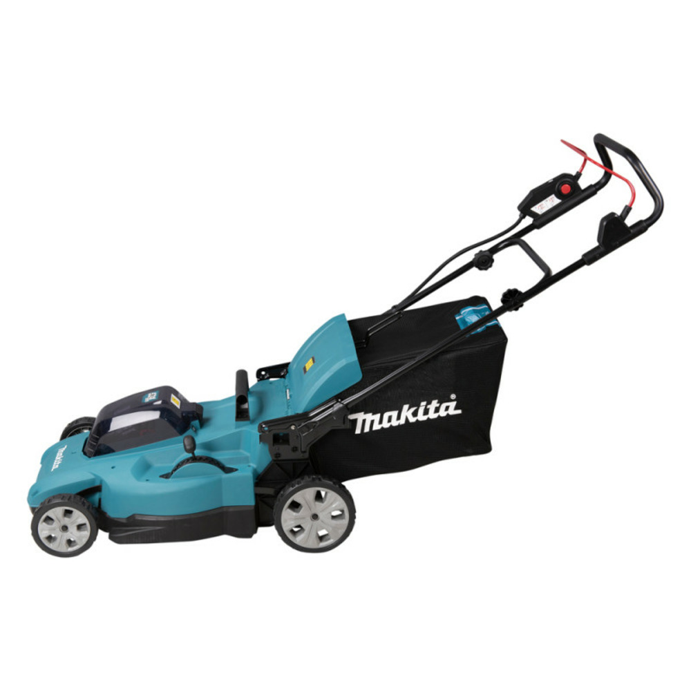 Tondeuse 2x18v lxt 53cm + 2 batteries 5ah + chargeur makita dlm538ct2