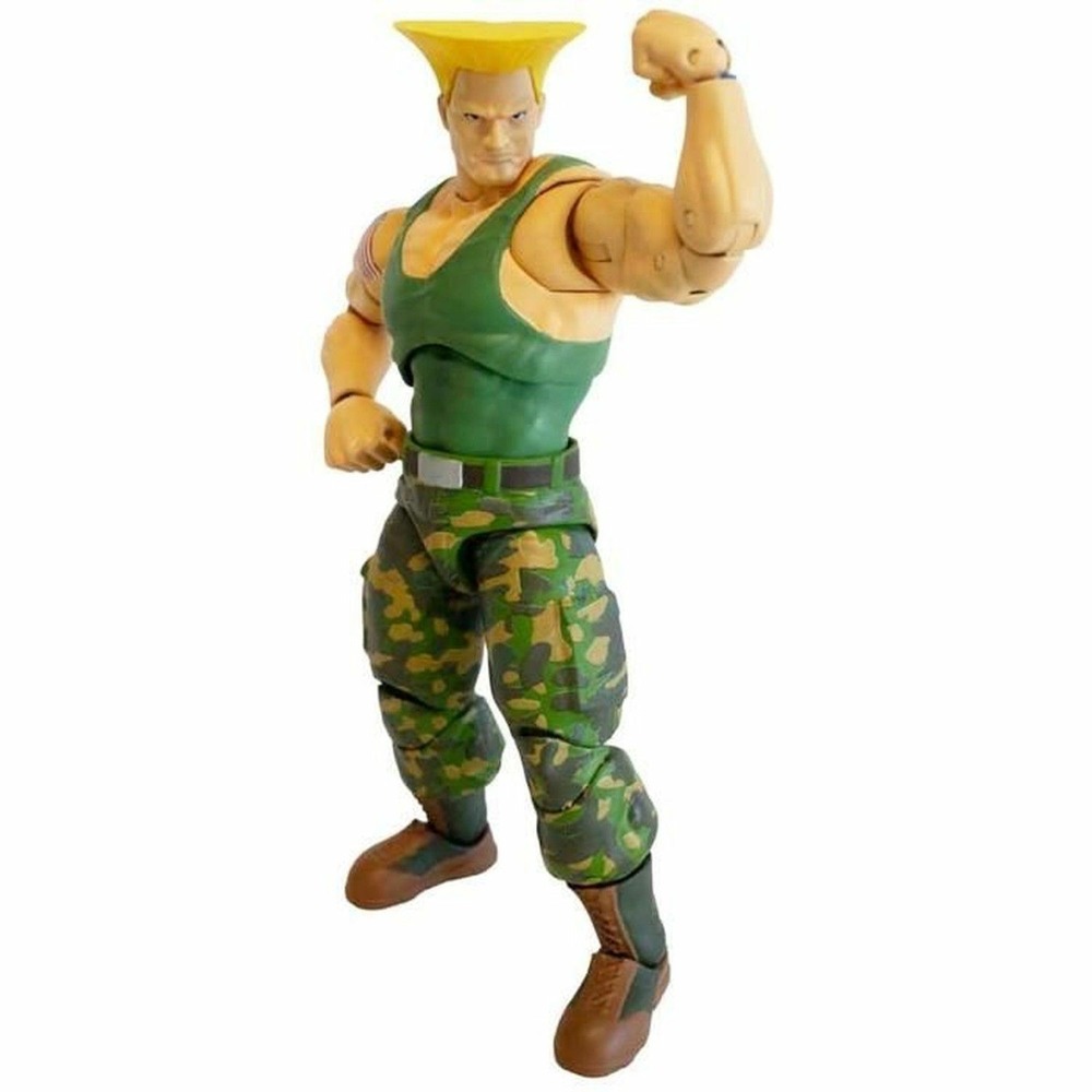 4 figurines en métal science fiction guile 6,5 cm