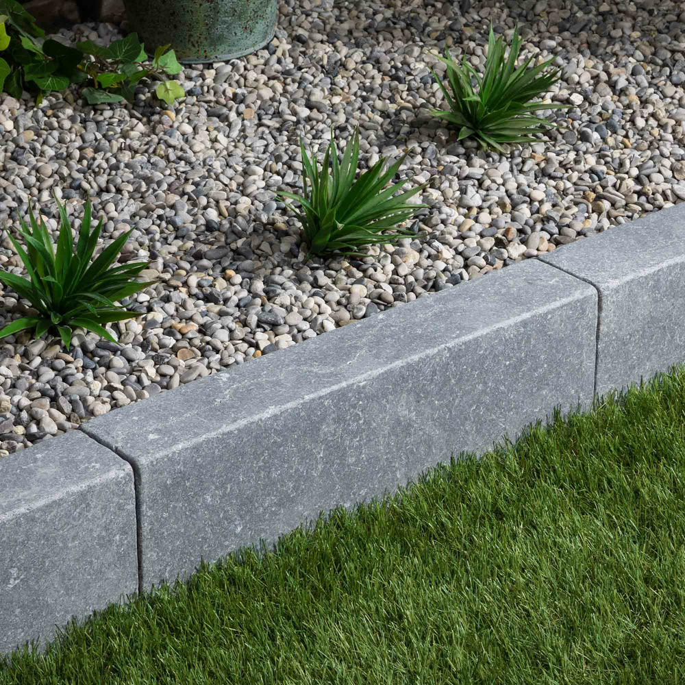 Bordure de jardin pierre d'egypte grise 50x15x8 cm (à l'unité) - ro'ma nature