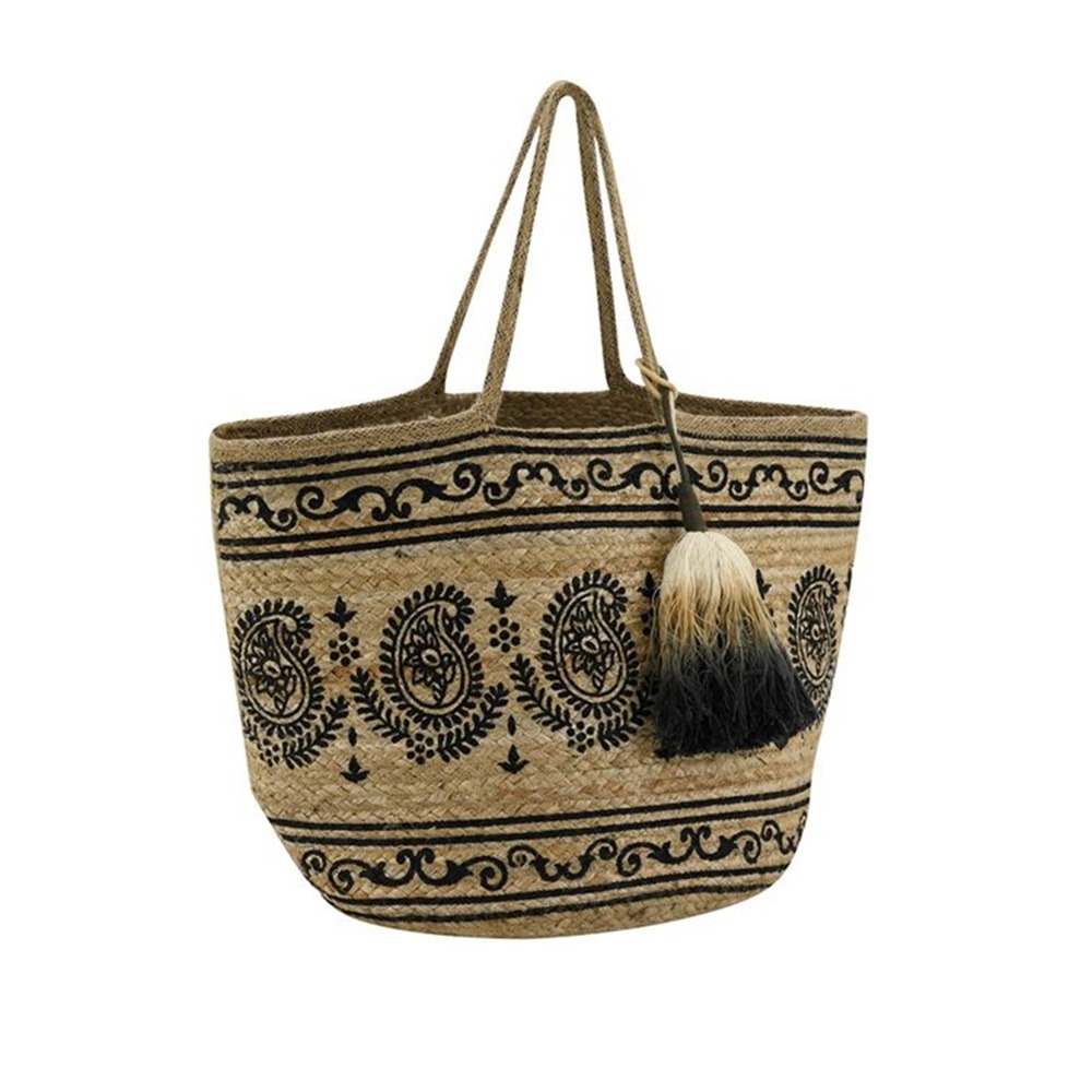 Sac jute indie naturelle 50x30 - sfa3680