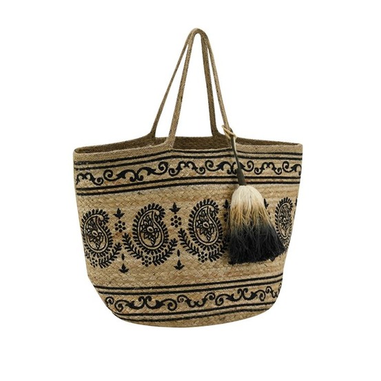 Sac jute indie naturelle 50x30 - sfa3680