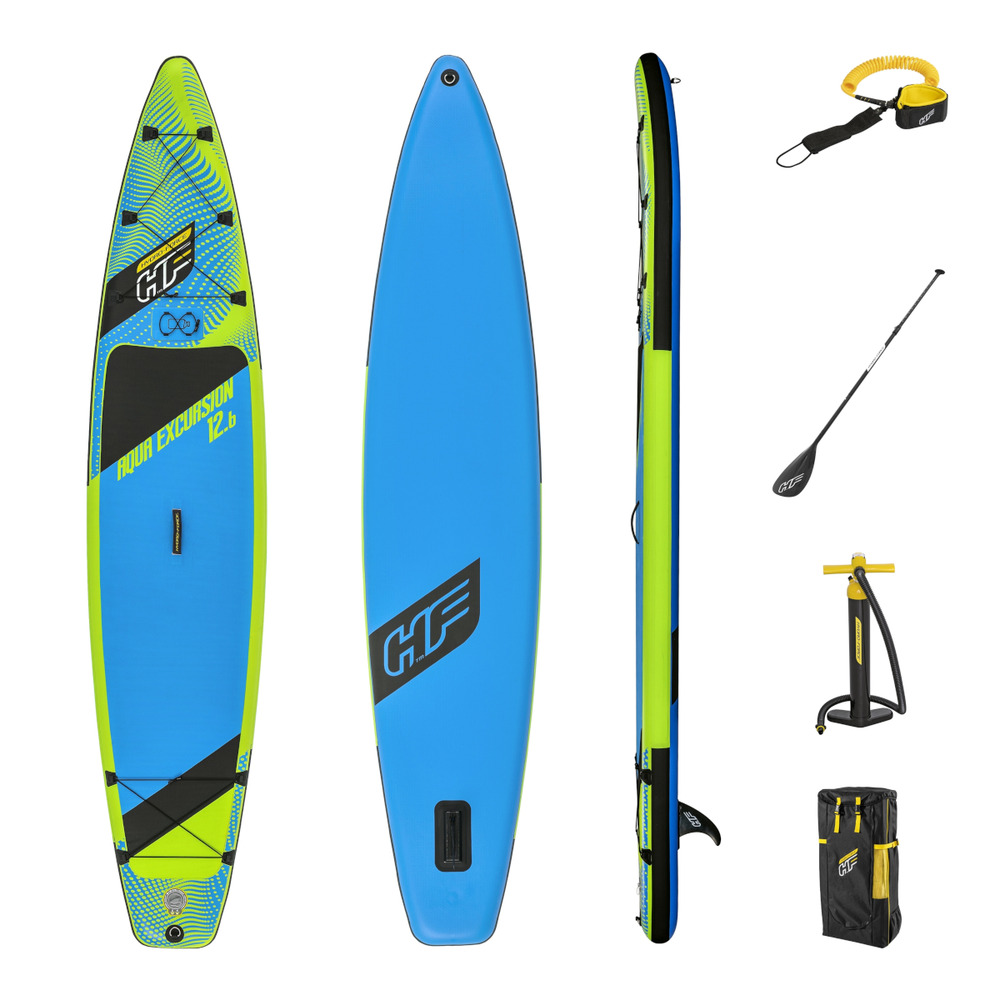 Kit paddle sup gonflable aqua excursion tech 3,81 m - 65373