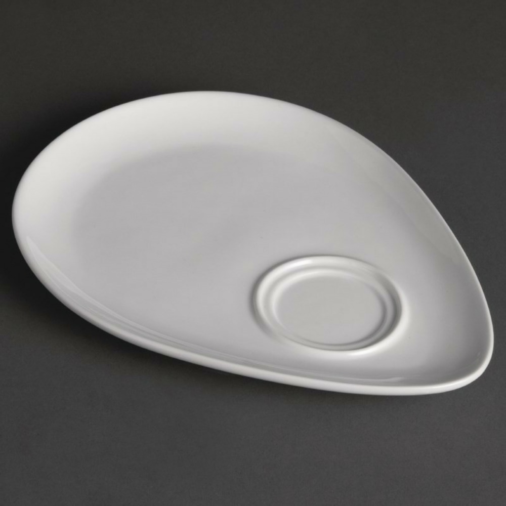 Assiette gourmande 185 x 240 mm lot de 12 olympia