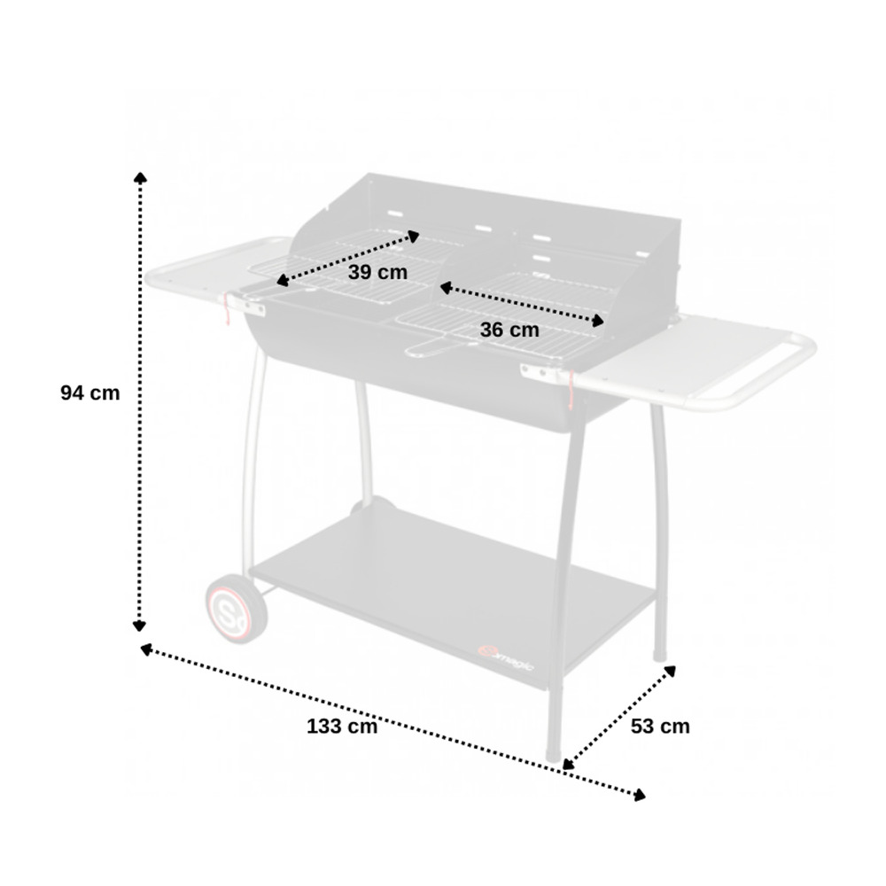 Barbecue au charbon malaga