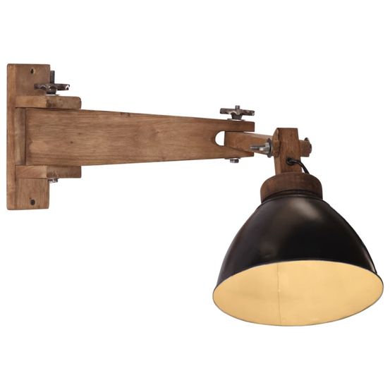 Lampe murale 25 w noir e27