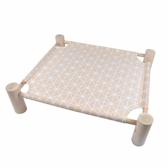 Lit hamac pour chat en bois