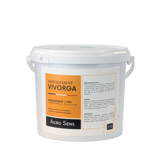 Vivorga - amendement organique - seau 4 kg