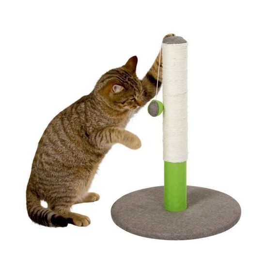 Kerbl arbre a chat opal basic - 37x37x50cm - vert et gris