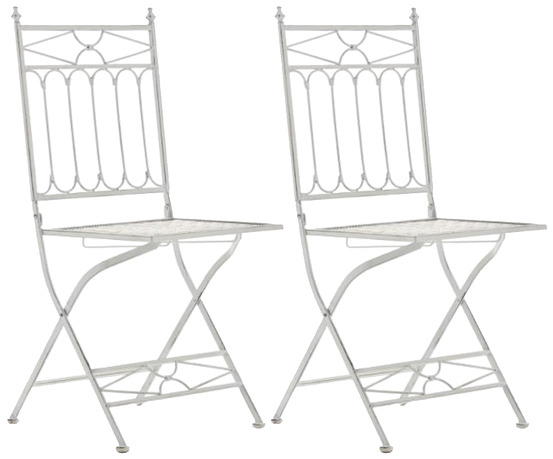 Lot de 2 chaises pliantes asina