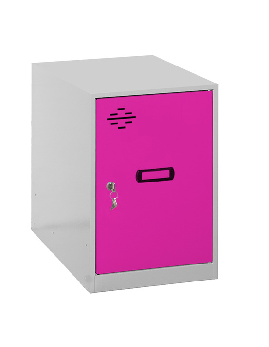 Casier-armoire simonlocker dism. Mini 475x300x500 mm gr/ros gris/rose 475x300x500 - simonrack