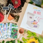 Box de jardinage spéciale fleurs à semer en mai