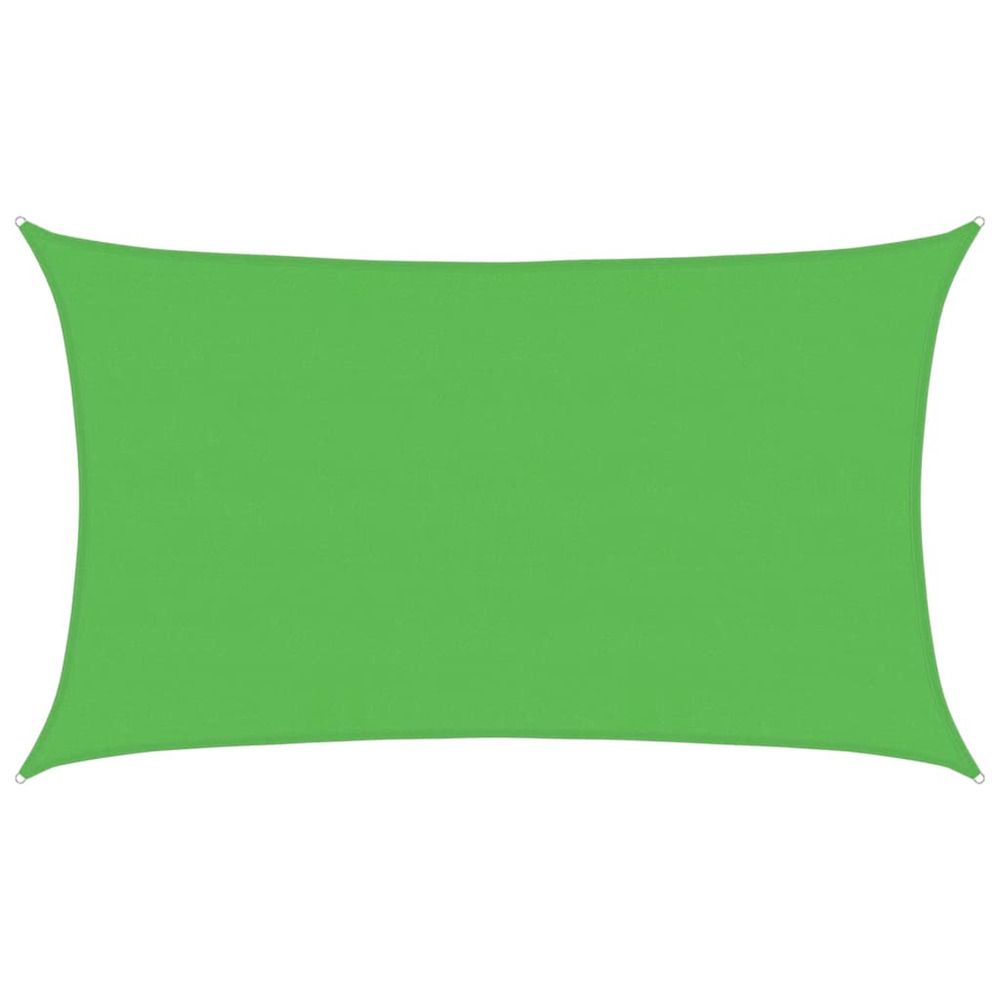 Voile d'ombrage 160 g/m² vert clair 5x8 m pehd