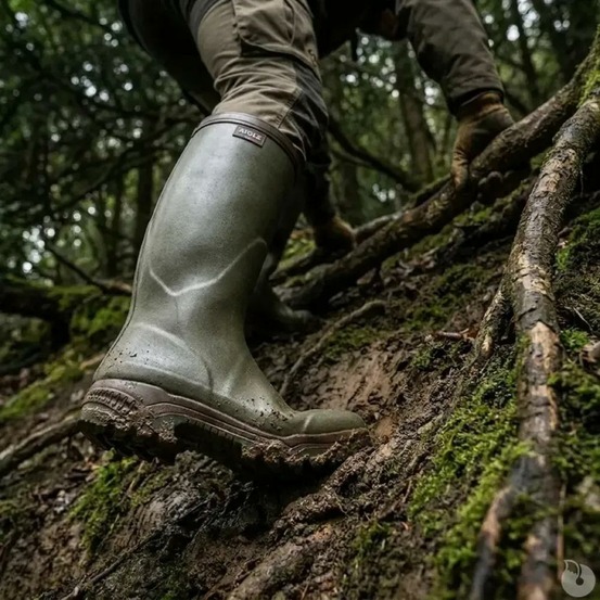 Bottes parcours 2 ultra confort caoutchouc et polyester t39 à 48