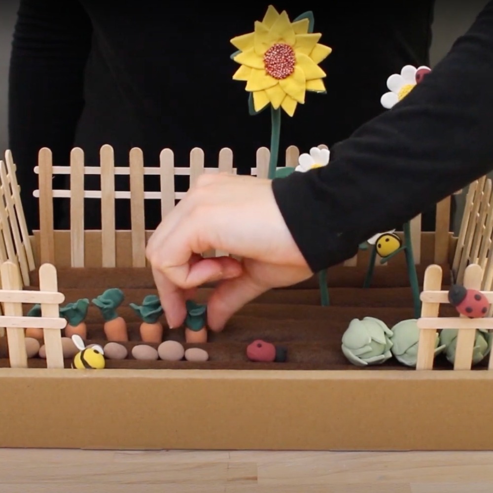 Kit diy modelage - mon propre potager