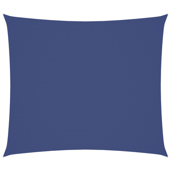 Voile de parasol tissu oxford rectangulaire 2,5x3 m bleu