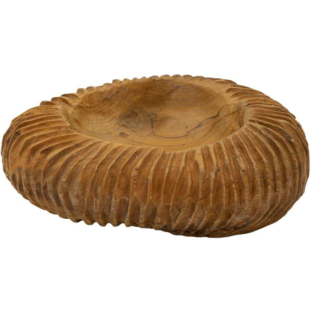 Coupe en teck garit 32 x 32 x 11 cm