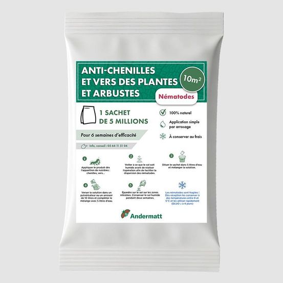 Nématodes pour plantes et arbustes 5m