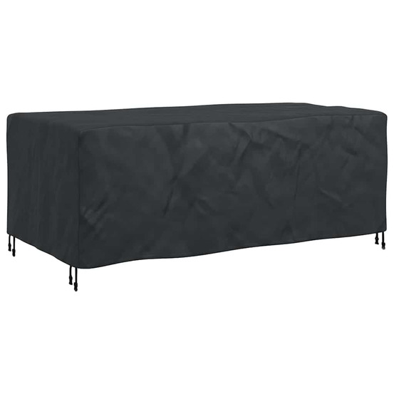 Housse pour mobilier d'extérieur noir 200 x 110 x 70 cm 210d