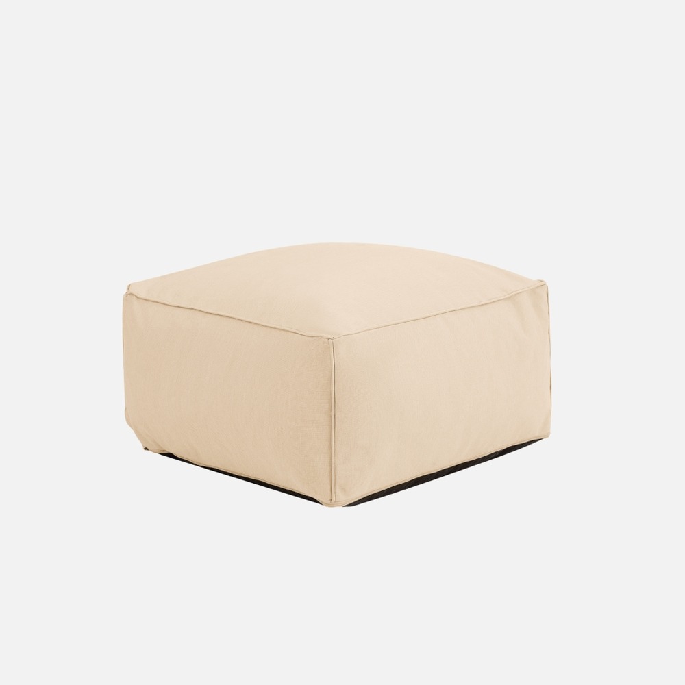 Repose pied extérieur oléfine beige - pluma