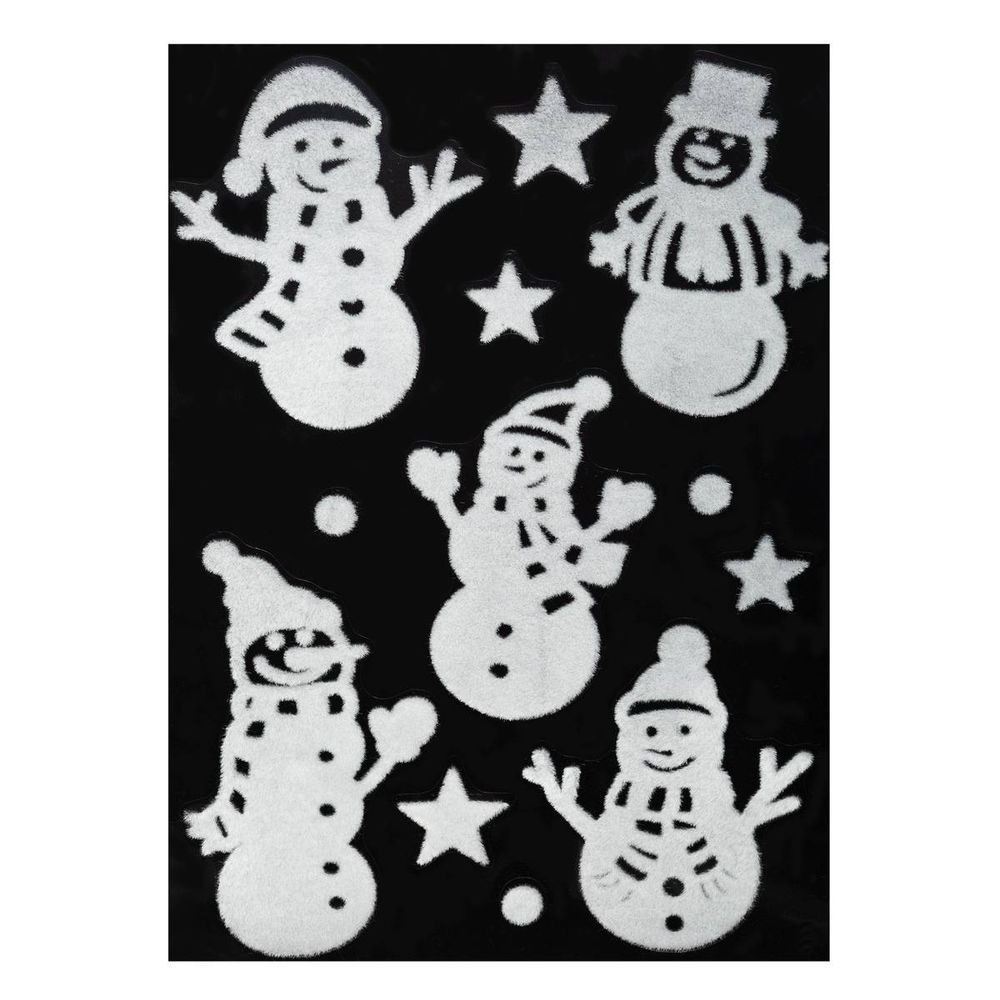 Stickers floqués