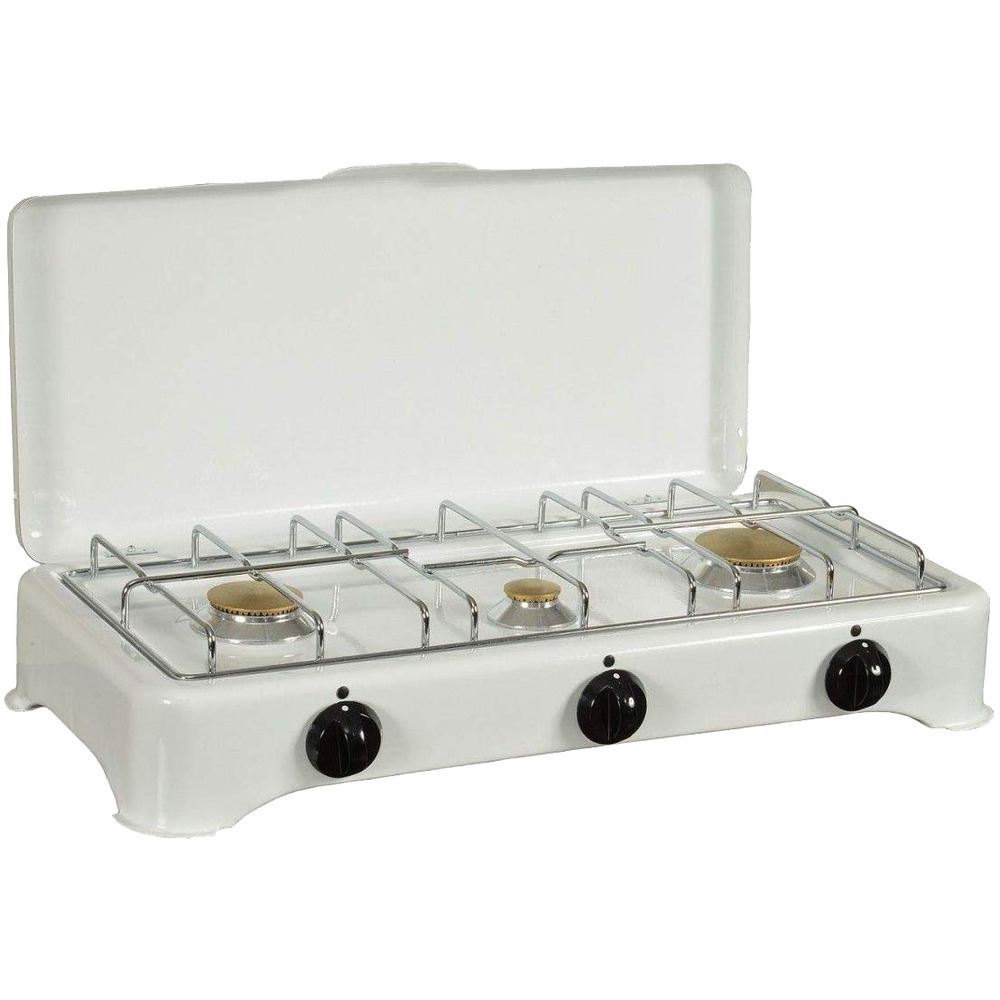 Réchaud gaz 3 feux 4150w - 5327c-1