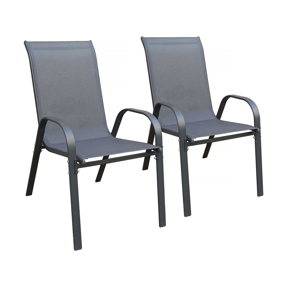 Fauteuil jardin textilène 