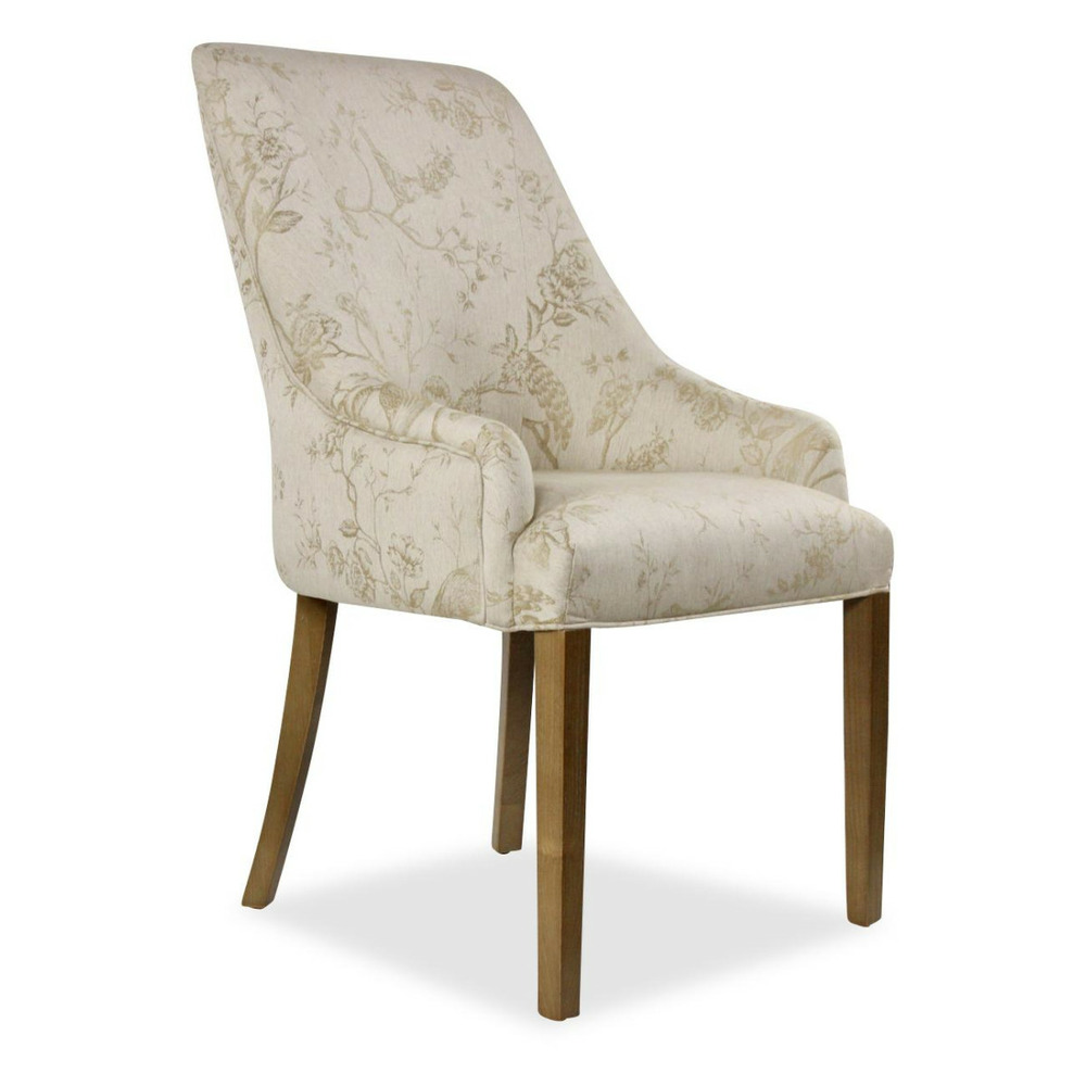 Fauteuil bois beige - interior's